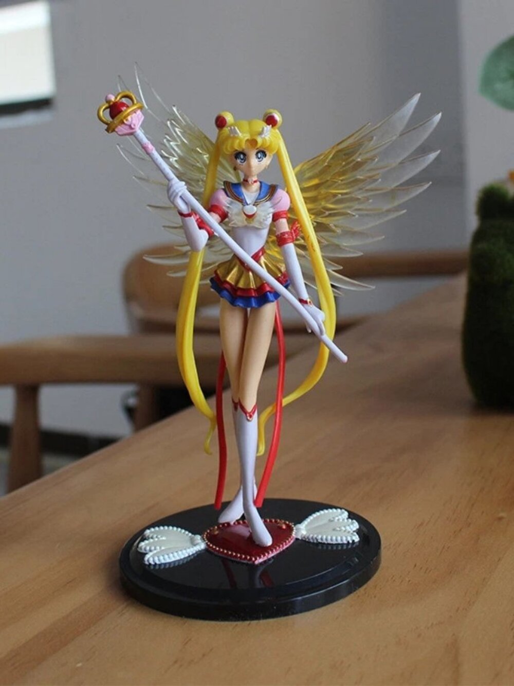 Sailor Moon Tsukino Usagi Anime Action Figure Doll Cake Topper Home & Car Decor